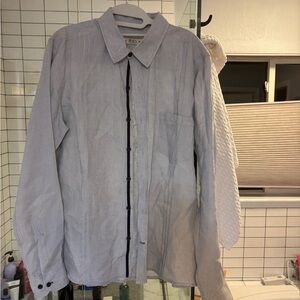 Abito collection Gray Lightweight linen Shirt